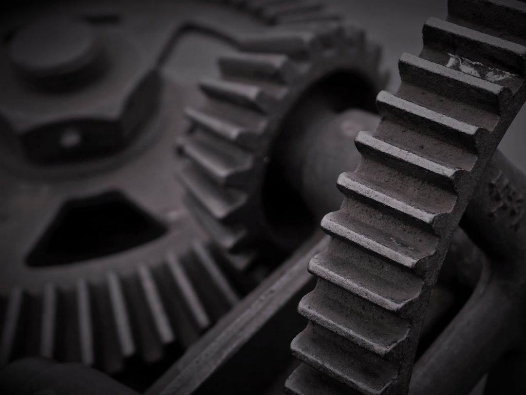 gray scale cogs